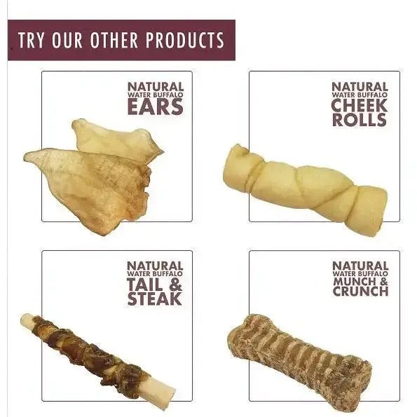 Wild Eats Water Buffalo Jerky Dog Treat 3 oz - Talis Us