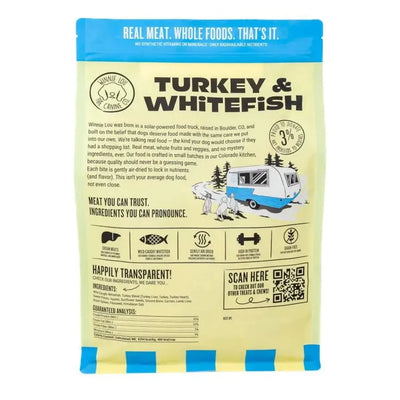 Winnie Lou Air Dried Turkey and Whitefish Dog Food 2.25 lb - Talis Us