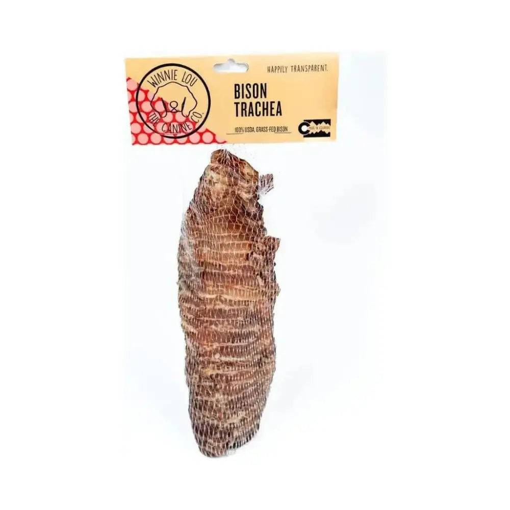 Winnie Lou All - Natural Bison Trachea Chews for Dogs - Talis Us