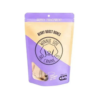 Winnie Lou Berry Boost Bones Dog Treats 4 oz - Talis Us