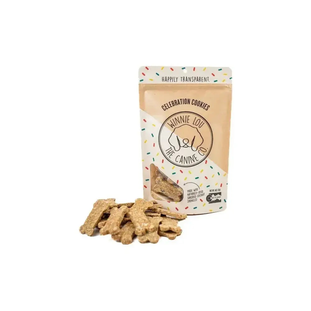 Winnie Lou Celebration Cookies Dog Treats 5 oz - Talis Us