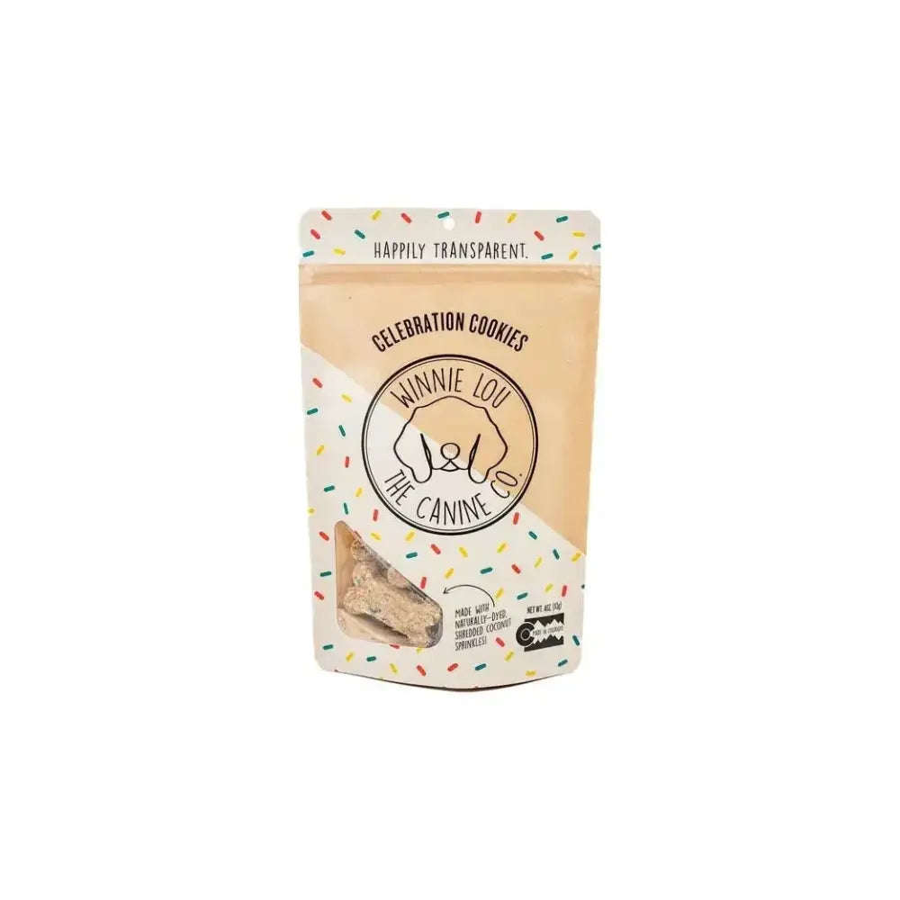 Winnie Lou Celebration Cookies Dog Treats 5 oz - Talis Us