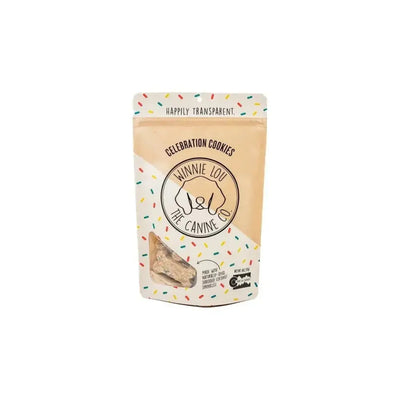 Winnie Lou Celebration Cookies Dog Treats 5 oz - Talis Us