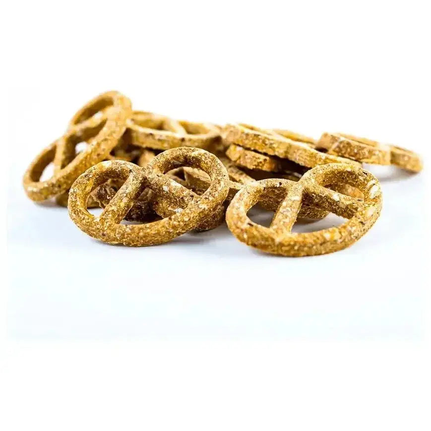 Winnie Lou Peanut Butter Pretzels Dog Treats 3.2 oz - Talis Us