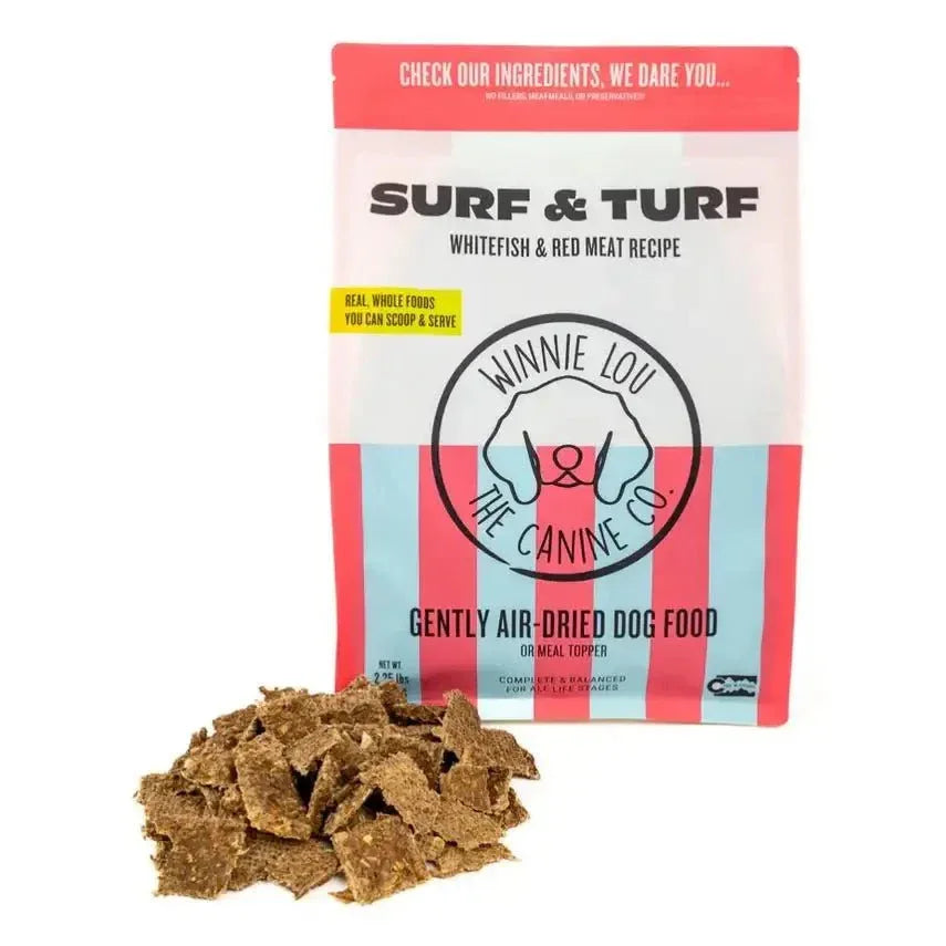 Winnie Lou Surf and Turf Air Dried Dog Food 2.25 Lb - Talis Us