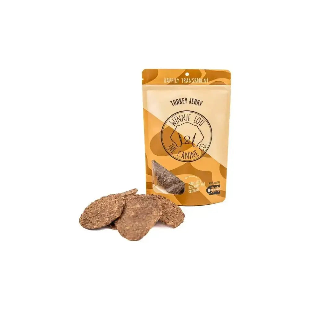 Winnie Lou Turkey Jerky Dog Treats 4.8 oz - Talis Us