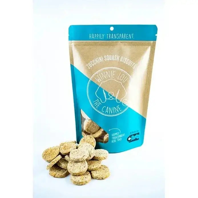Winnie Lou Zucchini Squash Biscuits Dog Treats - Talis Us