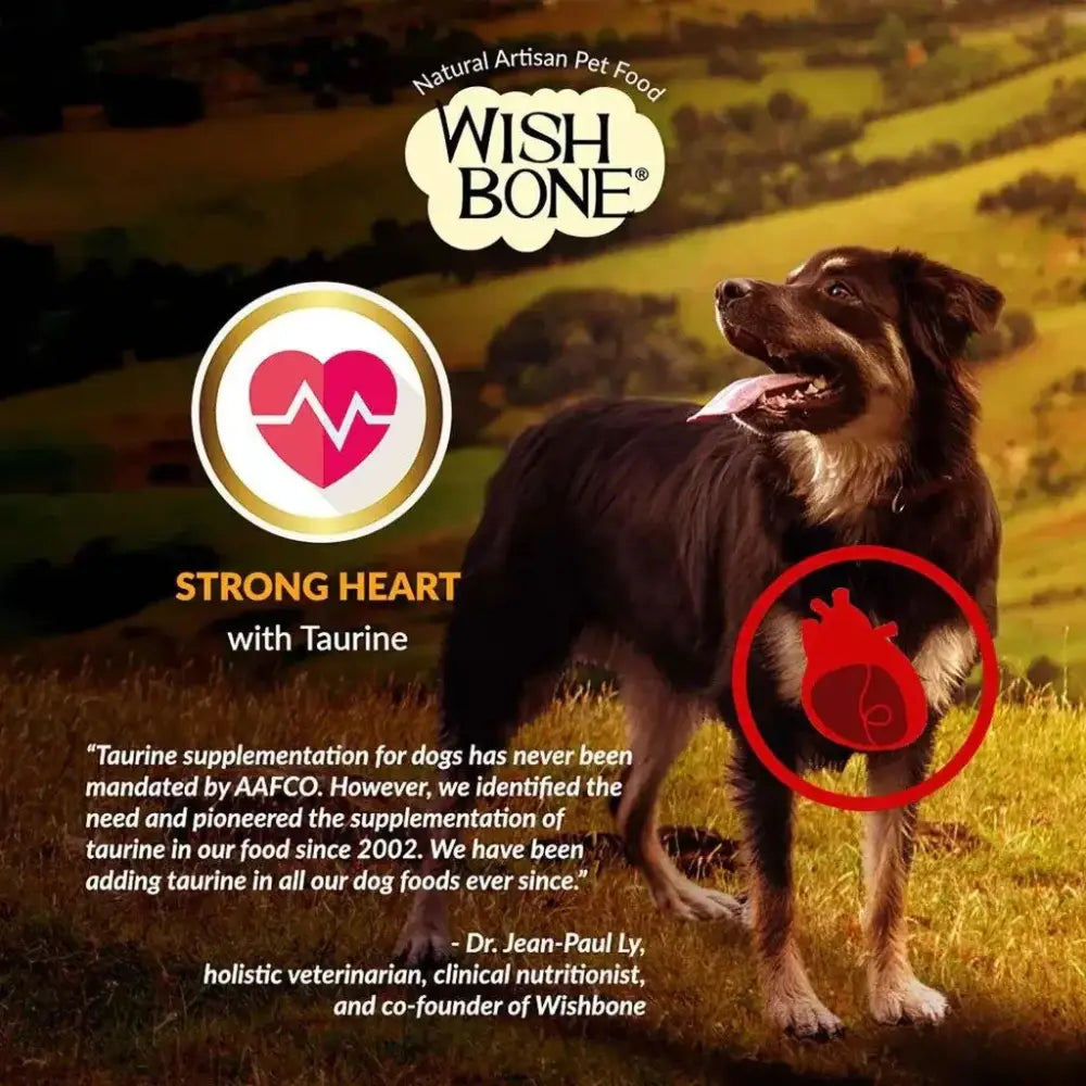 Wishbone Gold for Working Dogs Dry Dog Food 44 lb Wishbone