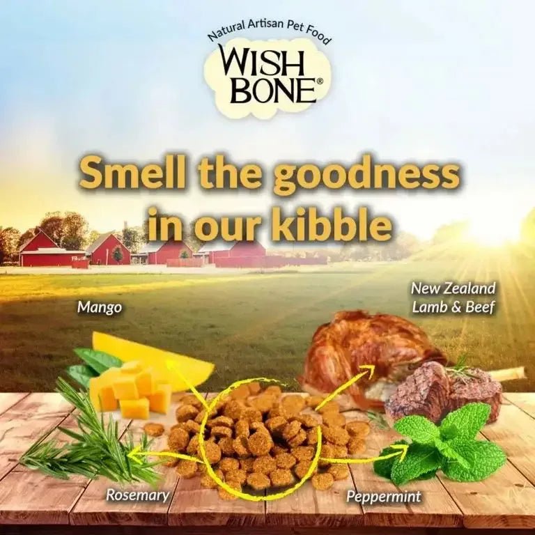 Wishbone Grain Free Graze Grass fed New Zealand Beef Dry Cat Food - Talis Us