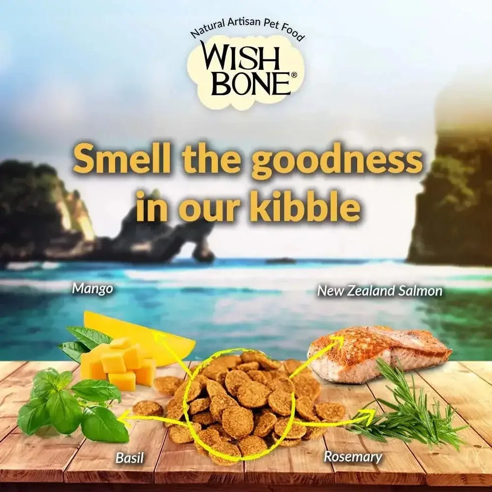 Wishbone Grain Free Ocean – Real New Zealand Salmon Dry Dog Food - Talis Us