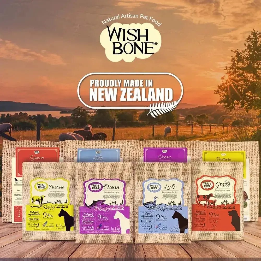 Wishbone Grain Free Pasture – Free - range Grass - fed New Zealand Lamb Dry Dog Food - Talis Us