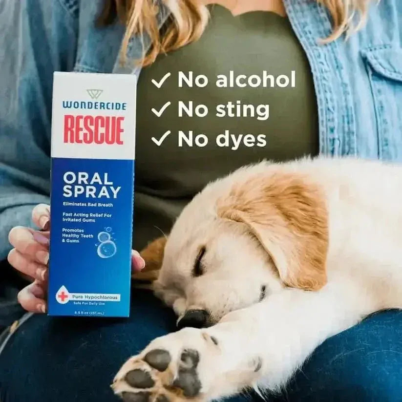 Wondercide Rescue Oral Spray for Dogs and Cats Freshens Breath 8.5oz - Talis Us