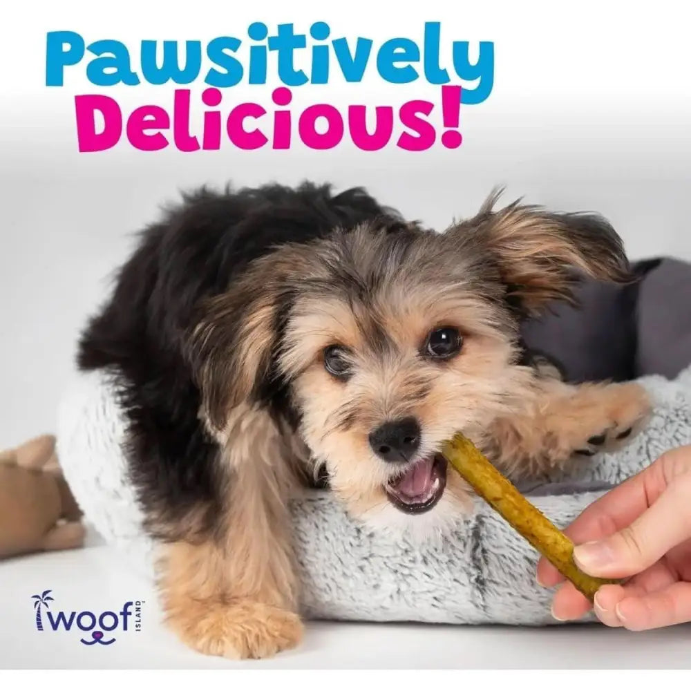 Woof Island Long Lasting Natural Pork Rolls with Banana and Chicken for Dogs of All Sizes - Talis Us