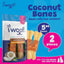 Woof Island Natural Coconut Bones with Chicken Healthy Dog Snacks - Talis Us