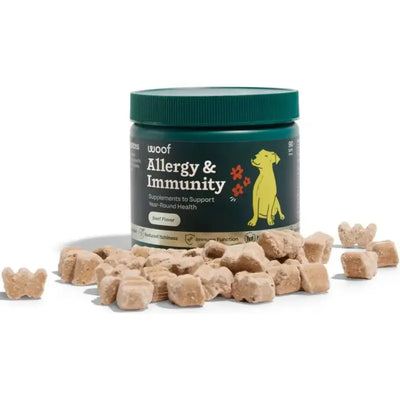 Woof Pet Allergy & Immunity Beef Flavored Chew Supplement for Dogs - Talis Us