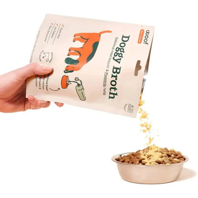 Woof Pet Doggy Broth Beef Recipe for Dogs - Talis Us
