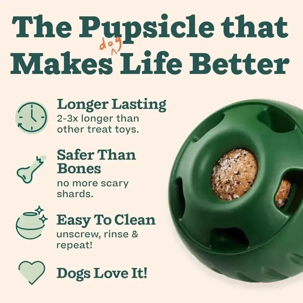 Woof Pet Pupsicle Treat Tray Mold Treat Dispenser Dog Toy - Talis Us