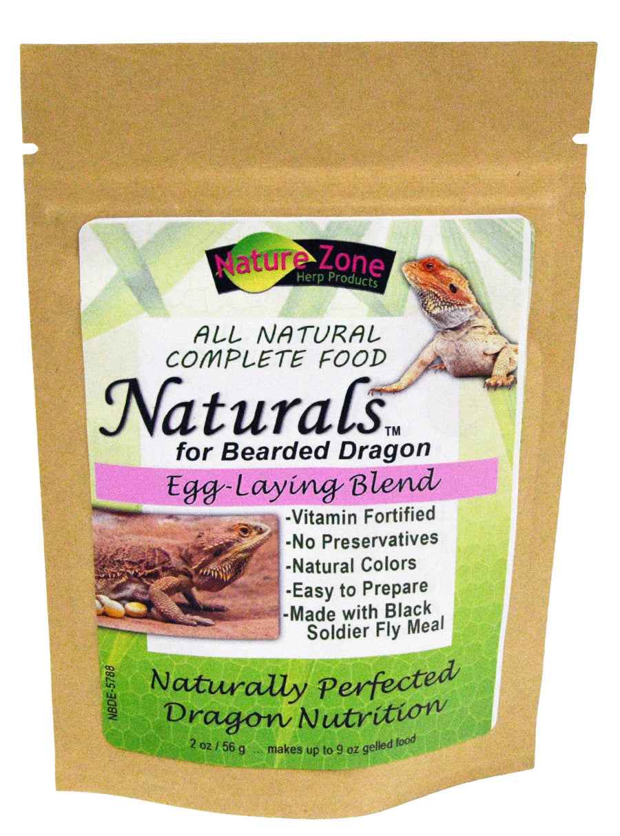 Nature Zone Naturals Bearded Dragons Food Egg-Laying Blend 2 oz