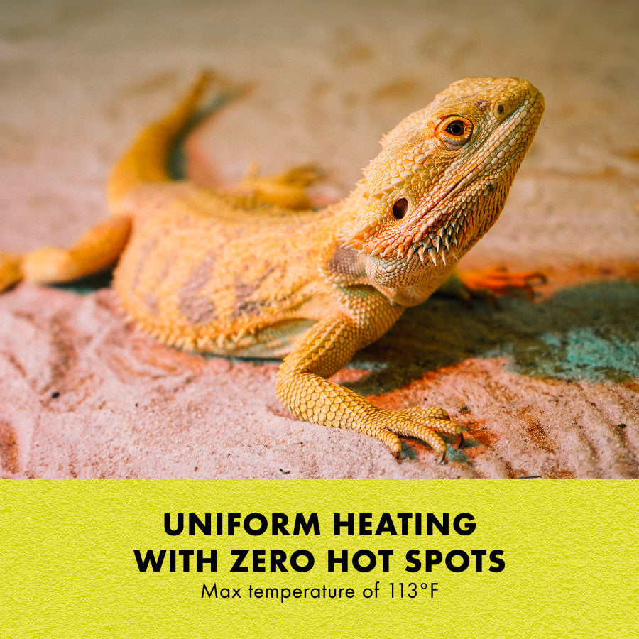 Zilla Terrarium Heat Mat – Energy‑Efficient Under‑Tank Heat for Reptiles