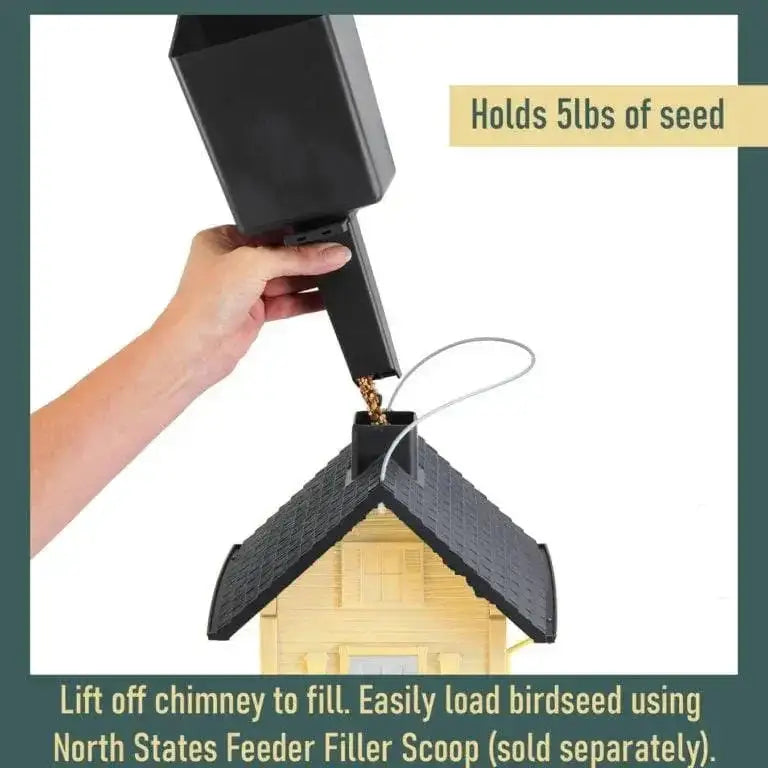 Yellow Cottage Birdfeeder North States Industries