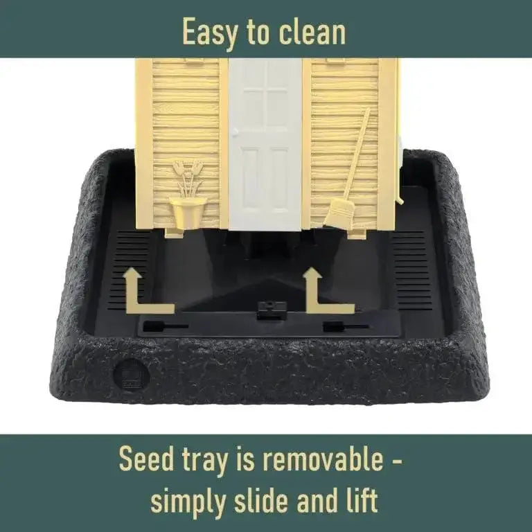 Yellow Cottage Birdfeeder North States Industries