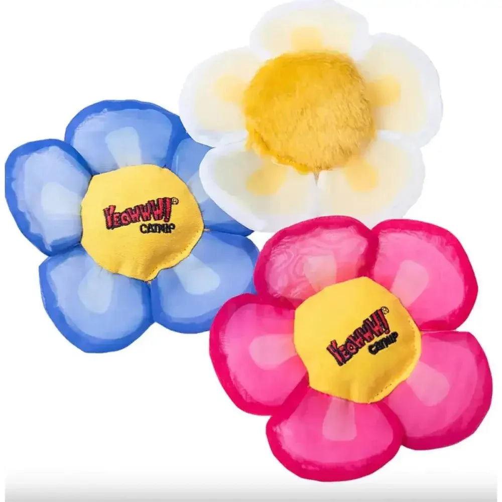 Yeowww! Catnip Daisy's Flower Tops Cat Toy - Talis Us