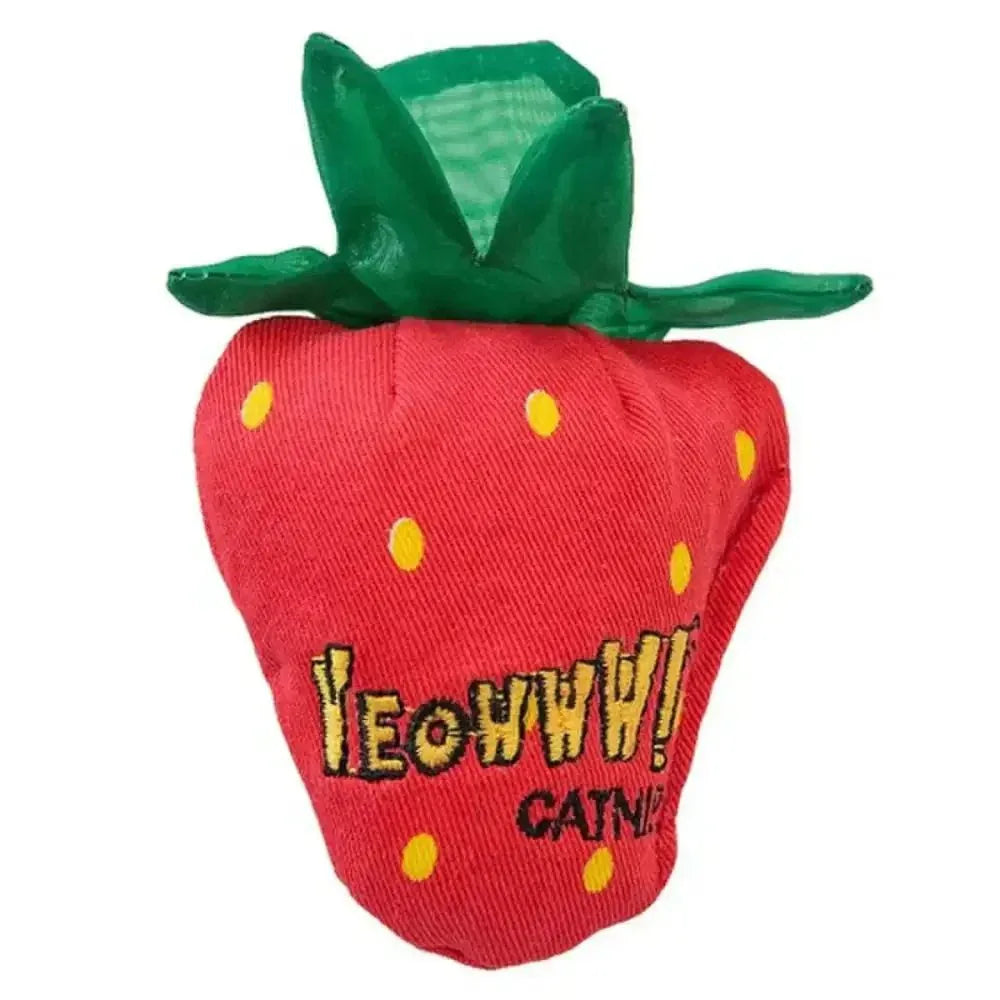 Yeowww! Strawberry Cat Toy - Talis Us