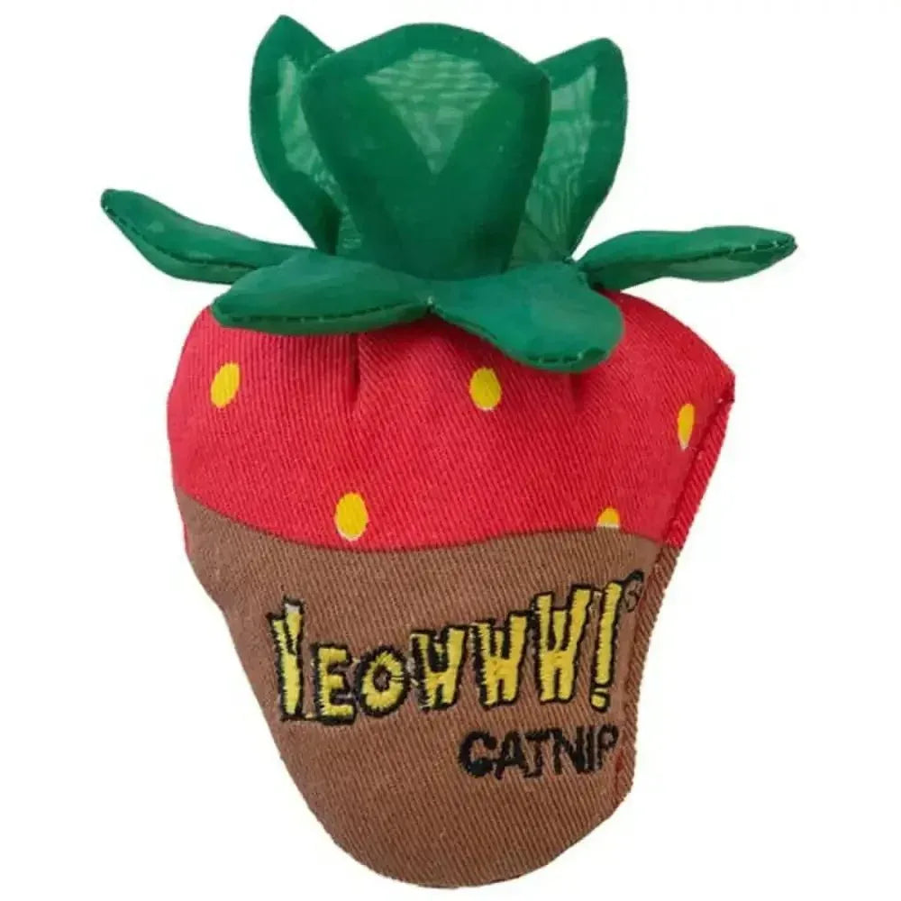 Yeowww! Strawberry Cat Toy - Talis Us