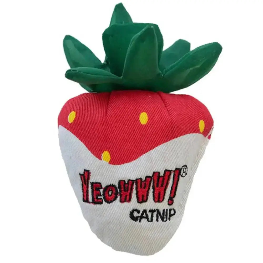Yeowww! Strawberry Cat Toy - Talis Us