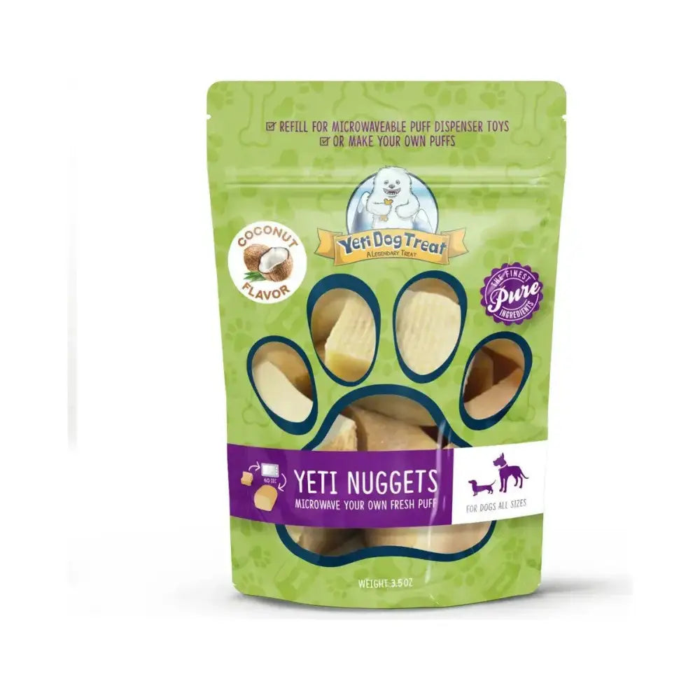 Yeti Dog Chew Natural Himalayan Yak Cheese Dog Nuggets Treats 6 pieces 3.5oz - Talis Us