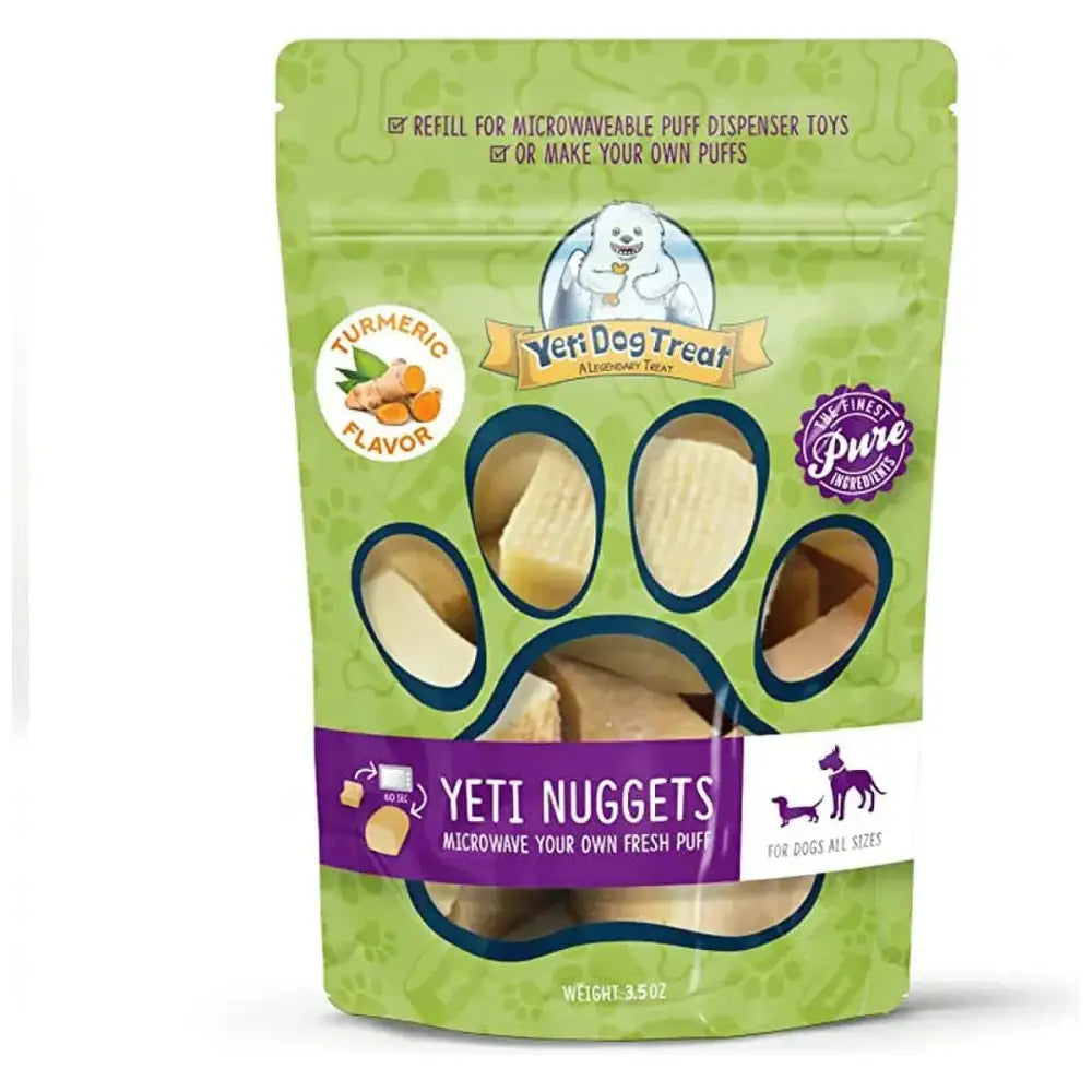 Yeti Dog Chew Natural Himalayan Yak Cheese Dog Nuggets Treats 6 pieces 3.5oz - Talis Us