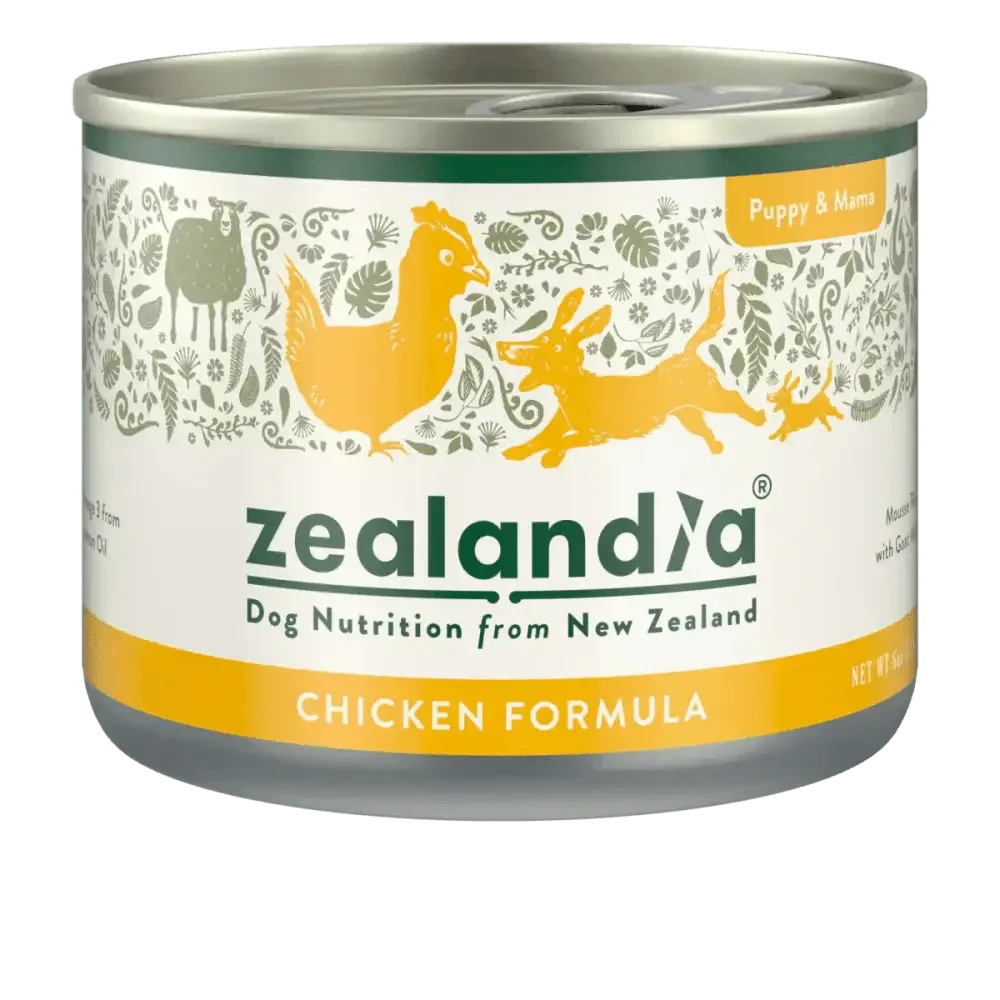 Zealandia Chicken Formula Wet Puppy Food 24 x 6oz cans - Talis Us