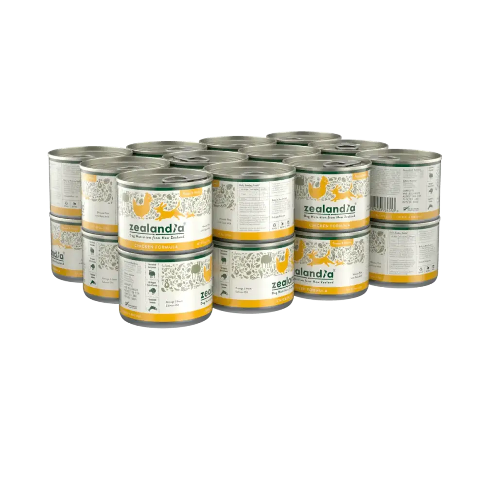 Zealandia Chicken Formula Wet Puppy Food 24 x 6oz cans - Talis Us