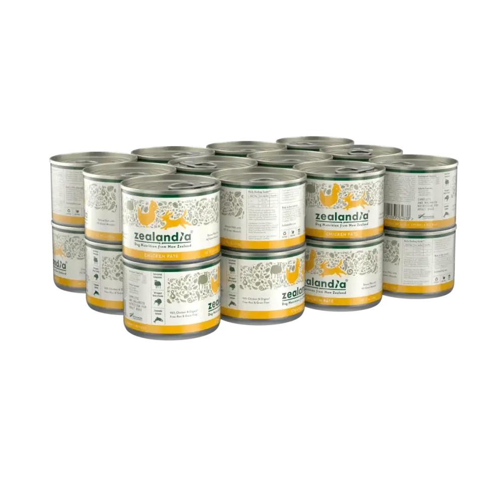 Zealandia Chicken Pate Wet Dog Food - Premium Nutrition 24 x 6oz cans - Talis Us