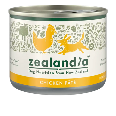 Zealandia Chicken Pate Wet Dog Food - Premium Nutrition 24 x 6oz cans - Talis Us