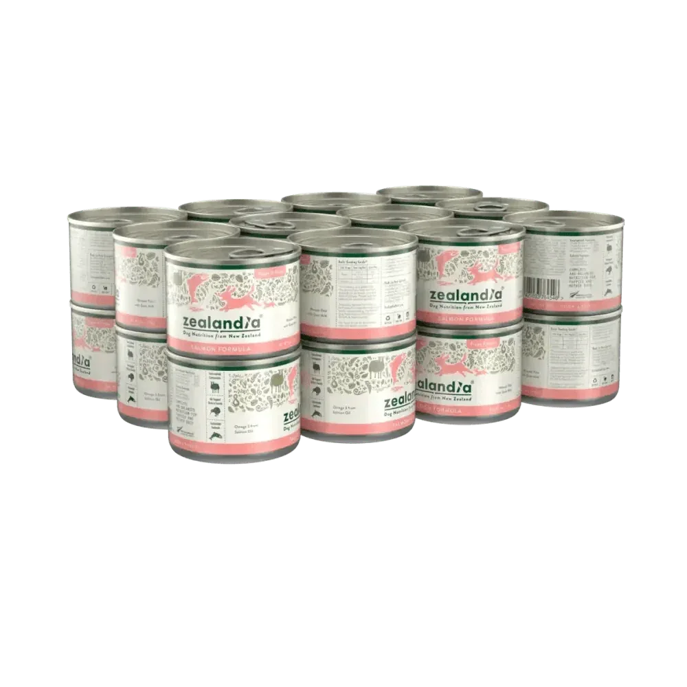 Zealandia Salmon Formula High Protein Wet Puppy Food 24 x 6oz cans - Talis Us