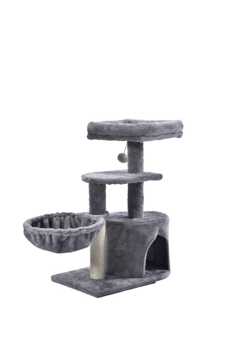Max & Marlow Multi-Level Cat Tree with Bed 31.5in