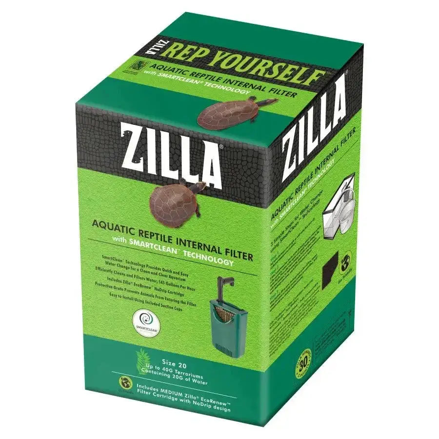 Zilla Aquatic Reptile Internal Filter with SmartClean™ Technology - Talis Us