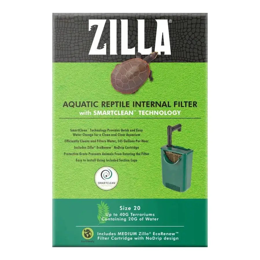 Zilla Aquatic Reptile Internal Filter with SmartClean™ Technology - Talis Us