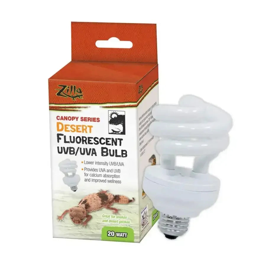 Zilla Canopy Series Fluorescent UVB/UVA Bulbs Zilla®