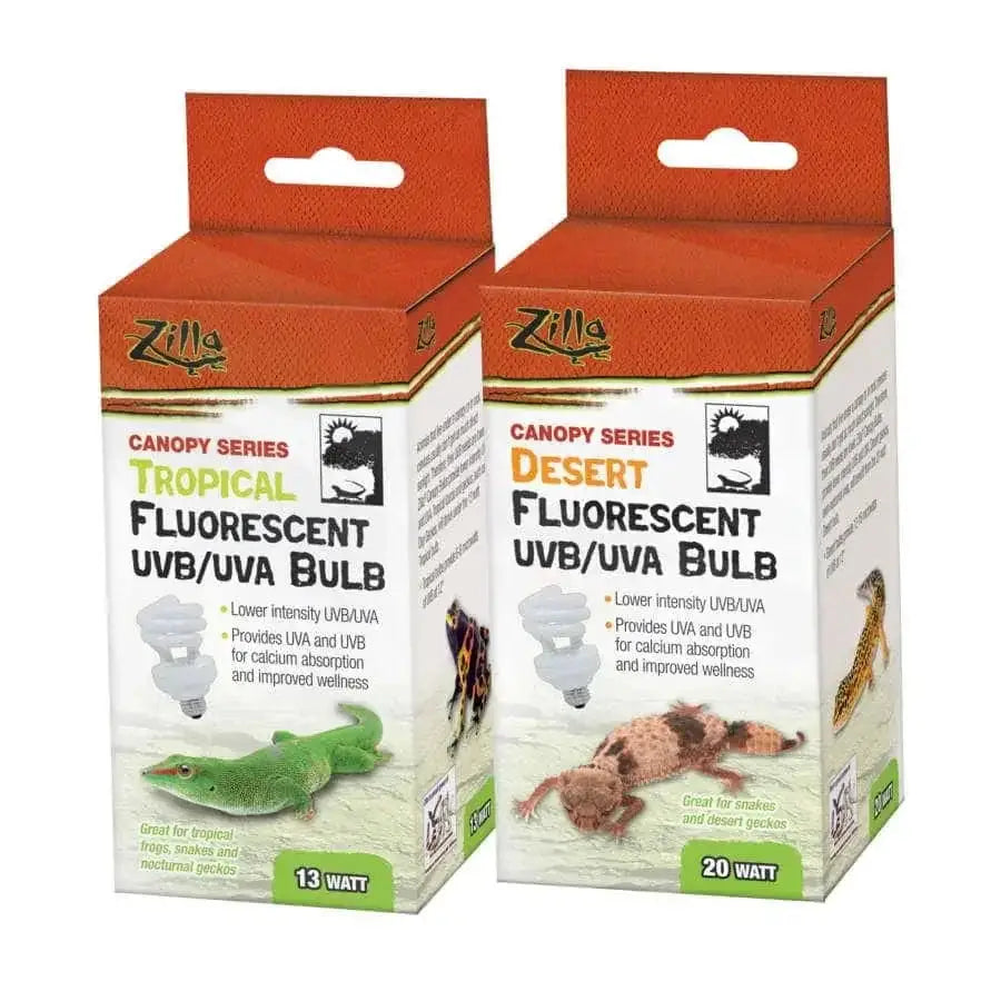 Zilla Canopy Series Fluorescent UVB/UVA Bulbs Zilla®