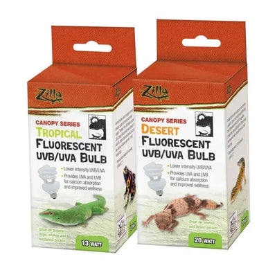 Zilla Canopy Series Fluorescent UVB/UVA Bulbs Zilla®