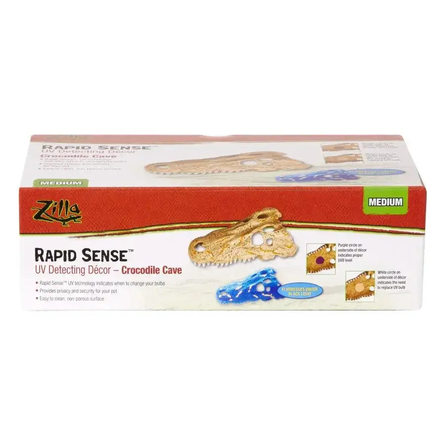 Zilla Crocodile Skull Rapid Sense Decor Reptile Supply - Talis Us