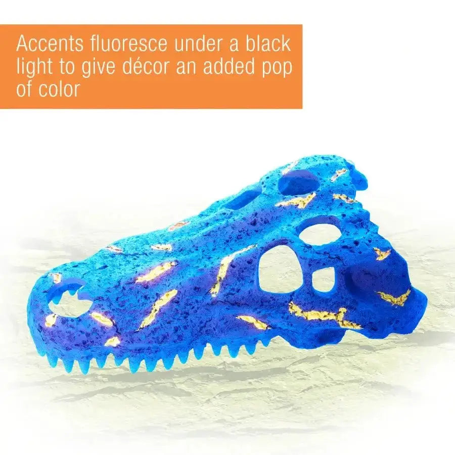 Zilla Crocodile Skull Rapid Sense Decor Reptile Supply - Talis Us