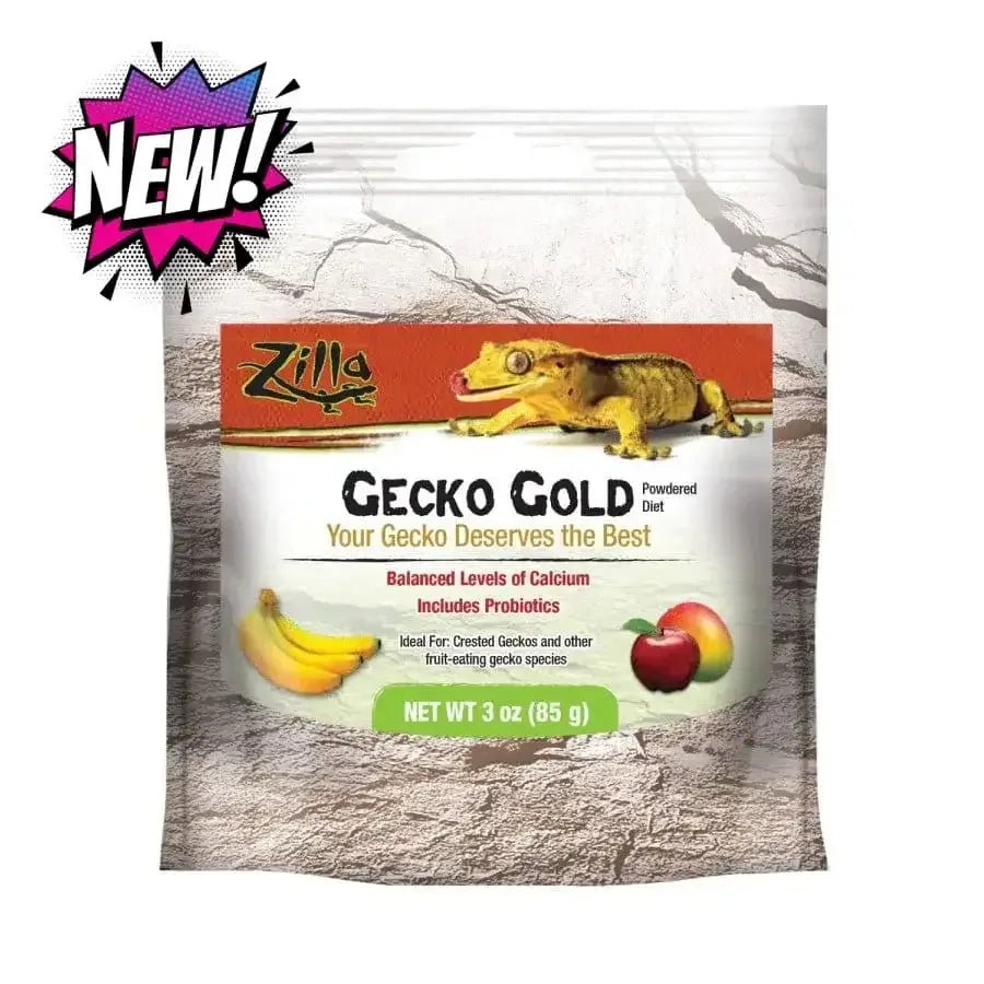 Zilla Gecko Gold Powdered Diet - Talis Us