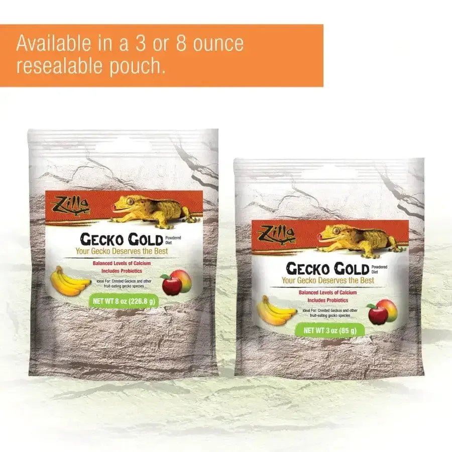 Zilla Gecko Gold Powdered Diet - Talis Us