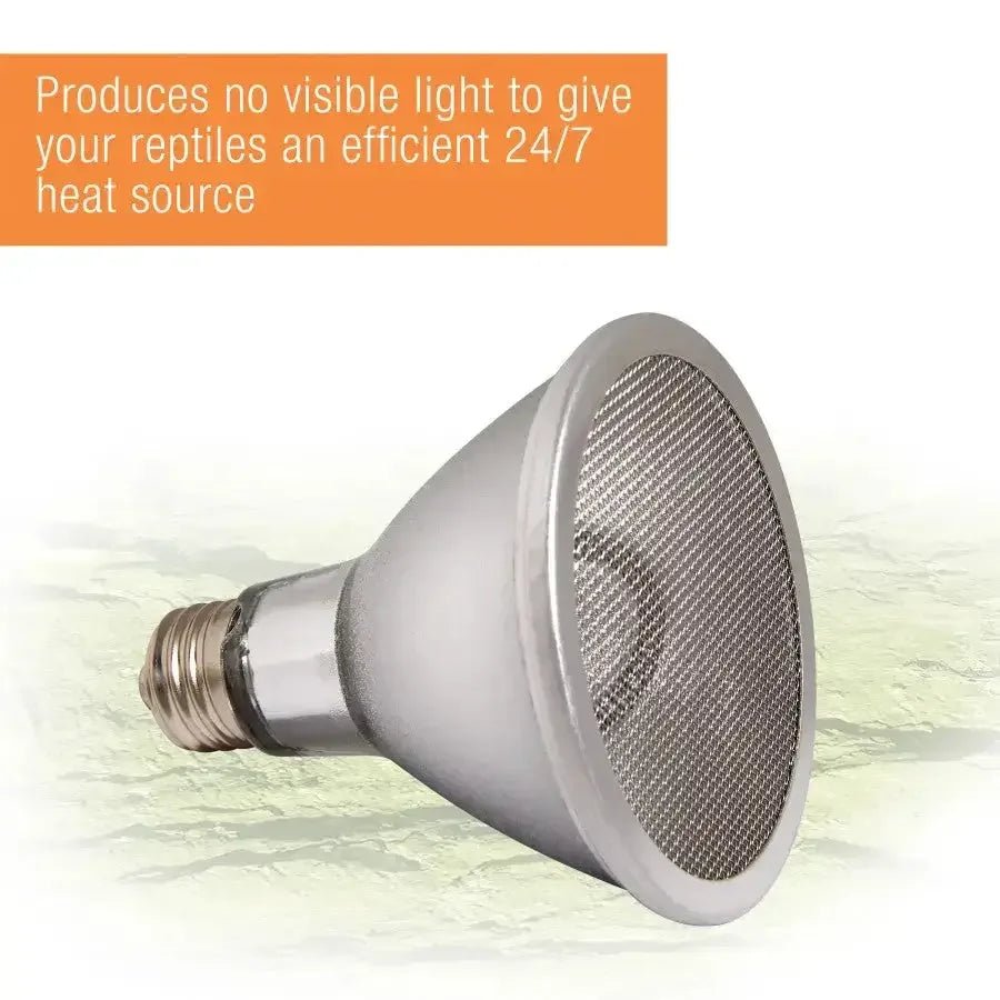 Zilla Heat Projector Deep Heat Lamp Infrared Heater Light for Reptile and Amphibian Pet - Talis Us