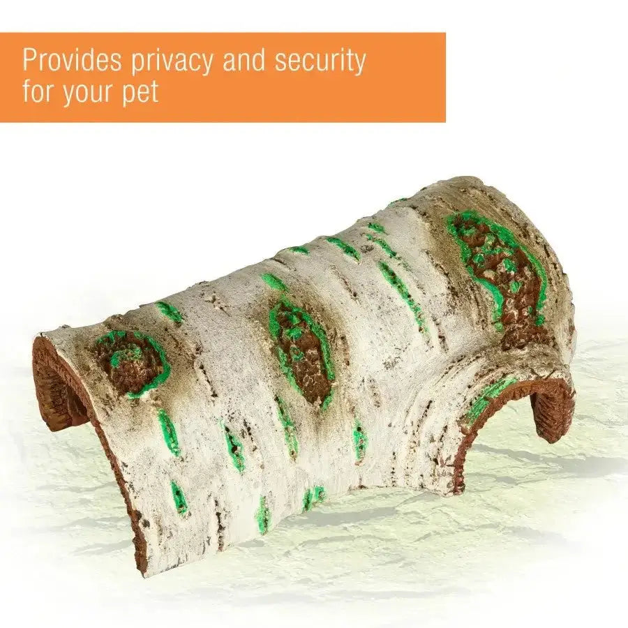 Zilla Rapid Poplar Log Sense Decor Reptile Supply - Talis Us