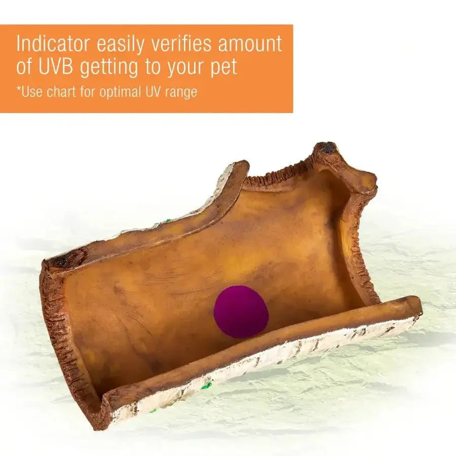 Zilla Rapid Poplar Log Sense Decor Reptile Supply - Talis Us