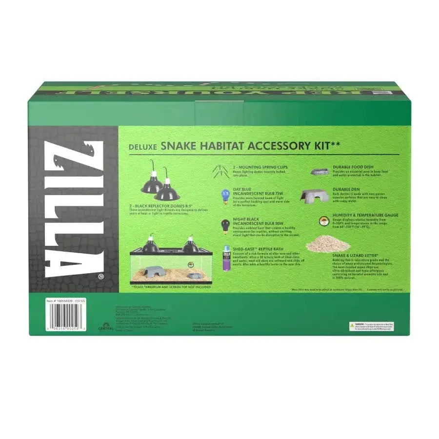 Zilla Snake Habitat Accessory Kit - Talis Us